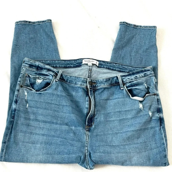 Abercrombie & Fitch Denim - Abercrombie &Fitch Jeans Womens 37 the Super Skinny Ankle high rise curve love